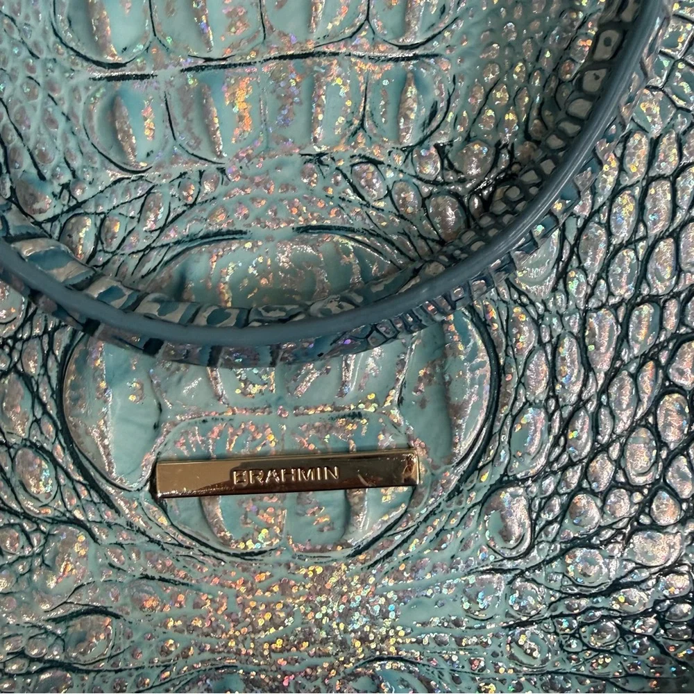 Brahmin Bag Finley in Arctic Blue - Picture 9 of 9